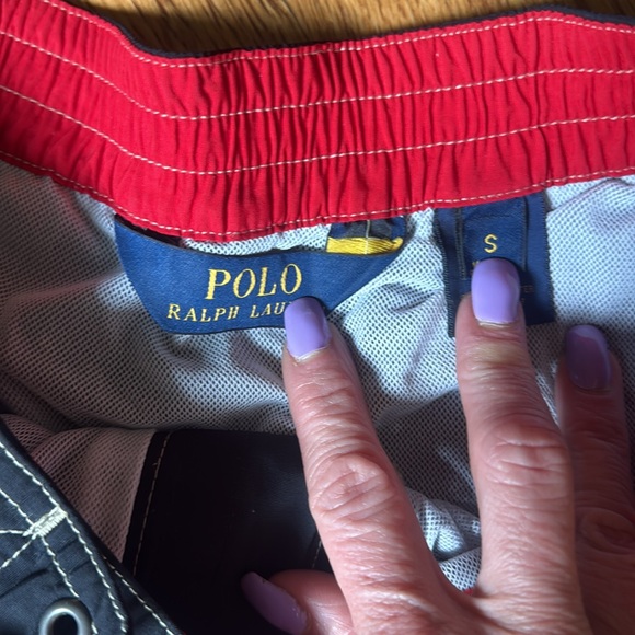 Ralph Lauren cargo swim trunks - Picture 2 of 3